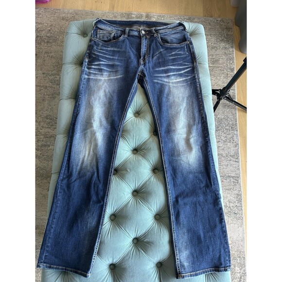 Men's Buffalo Jeans Blue - Size 34x33 - Picture 2 of 10